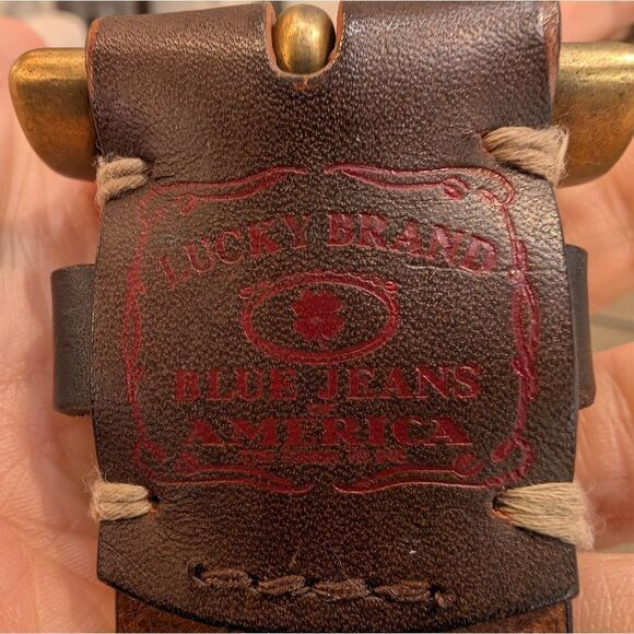 Lucky Brand Brown Leather Belt main image 8